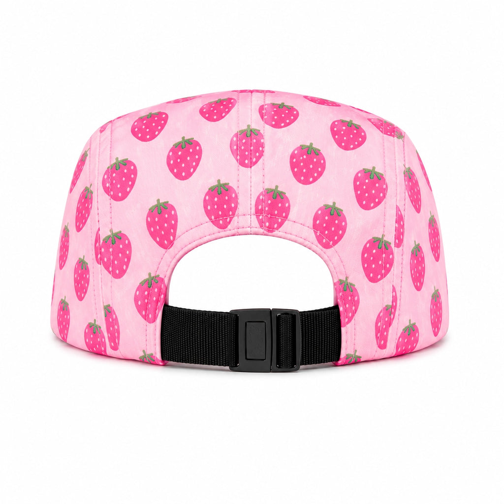 Five Panel Cap - Strawberry