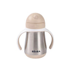 Stainless Steel Straw Sippy Cup - Oat