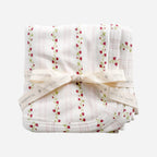 Organic Hooded Towel - Strawberry