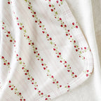 Organic Hooded Towel - Strawberry