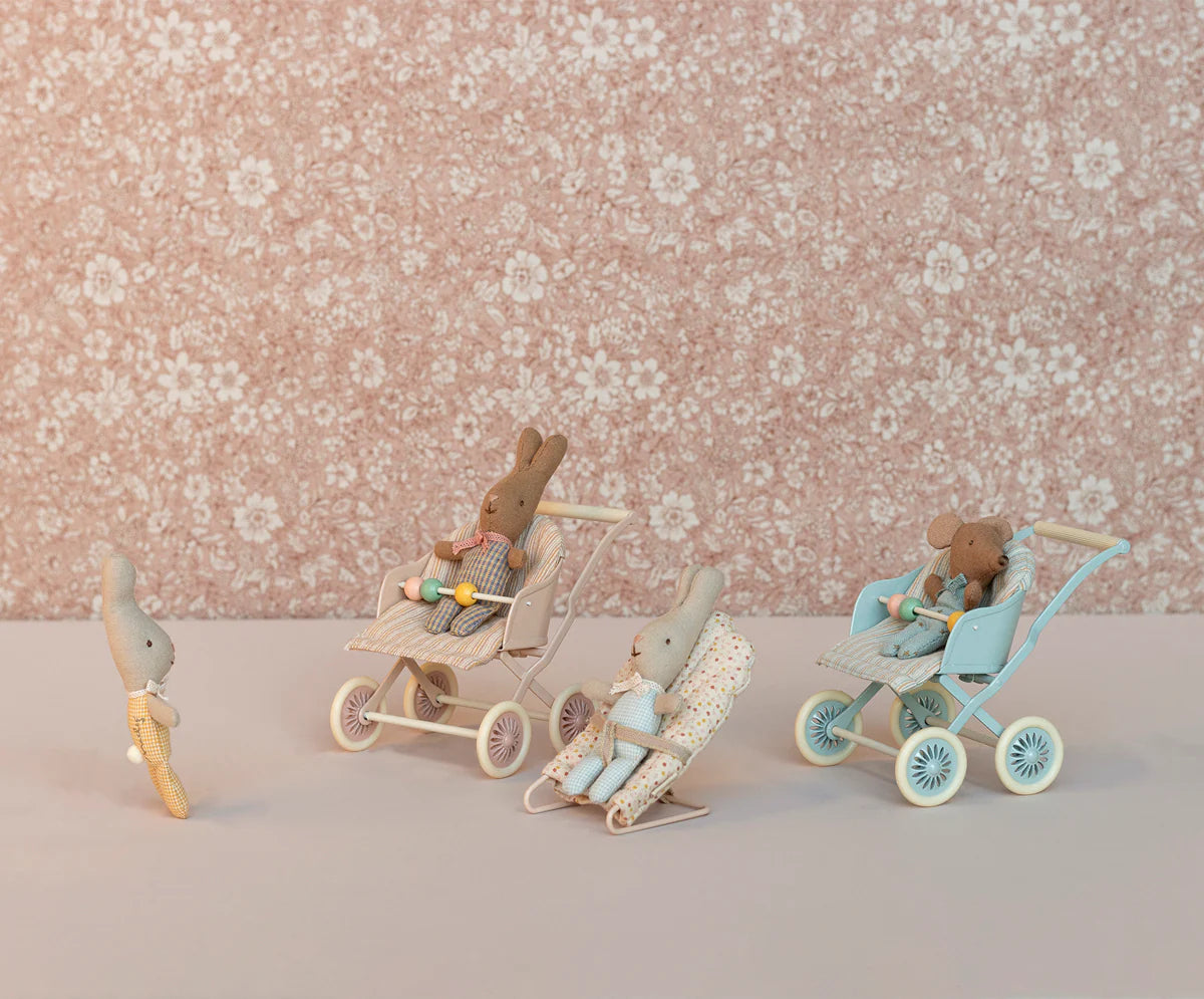 Baby Mice Stroller - Blue