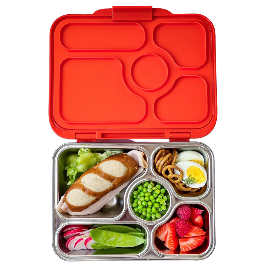 Stainless Steel Leakproof Bento Box - Tango Orange