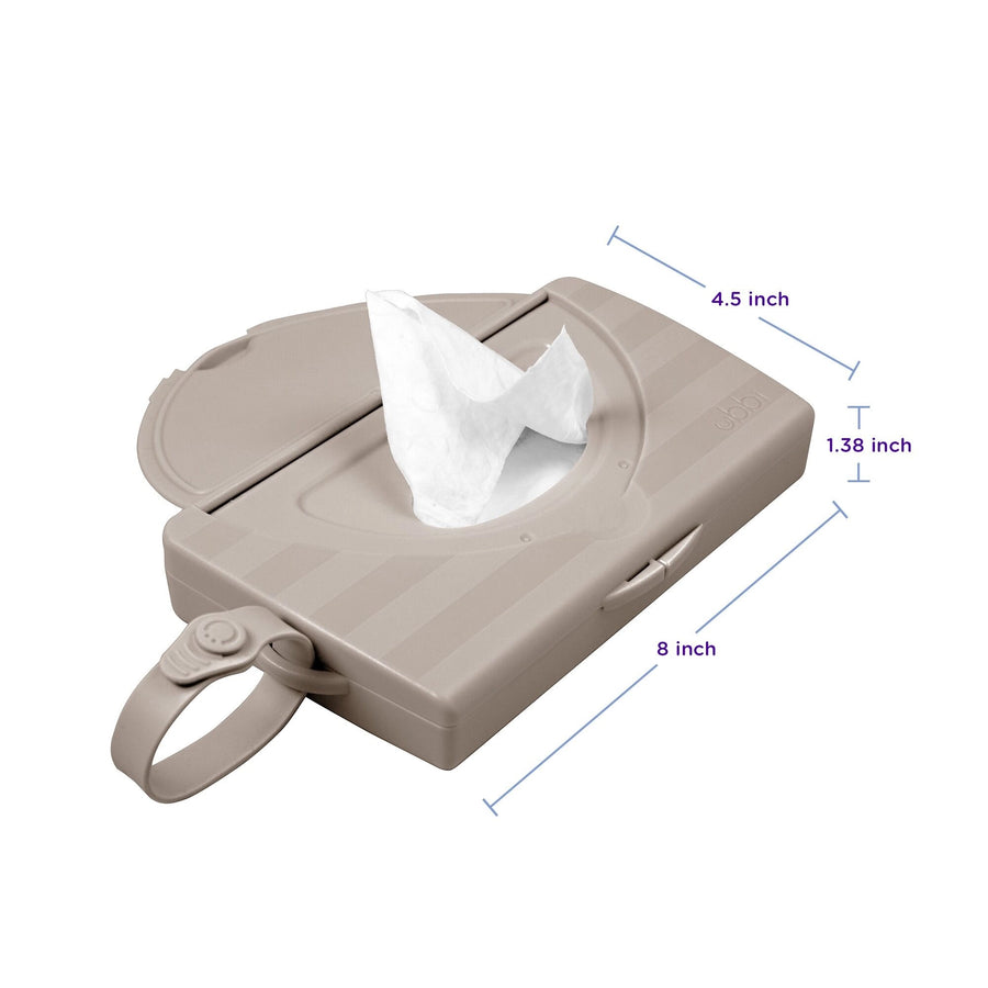 Travel Wipes Dispenser - Taupe