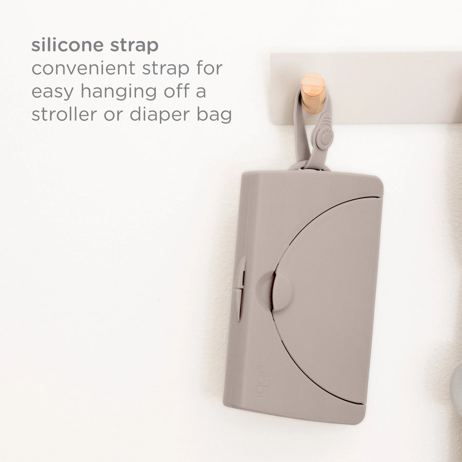 Travel Wipes Dispenser - Taupe