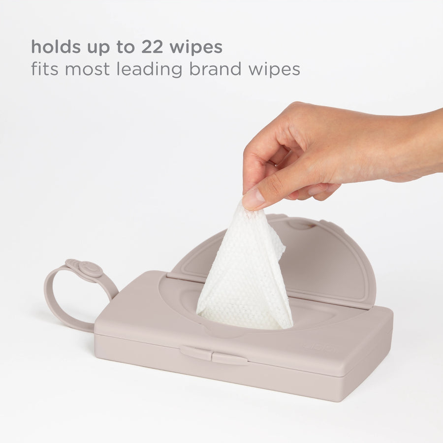 Travel Wipes Dispenser - Taupe