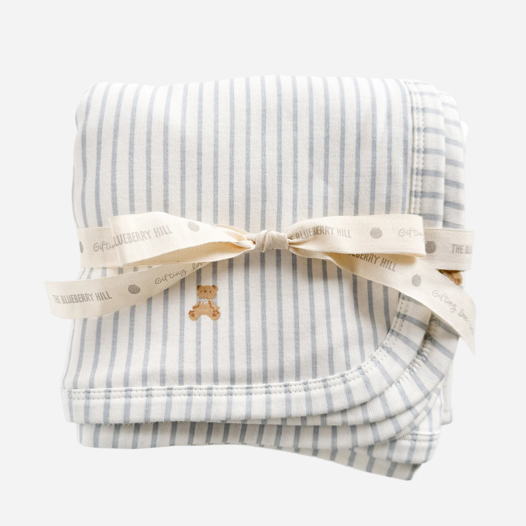 Organic Hooded Towel - Teddy Bear