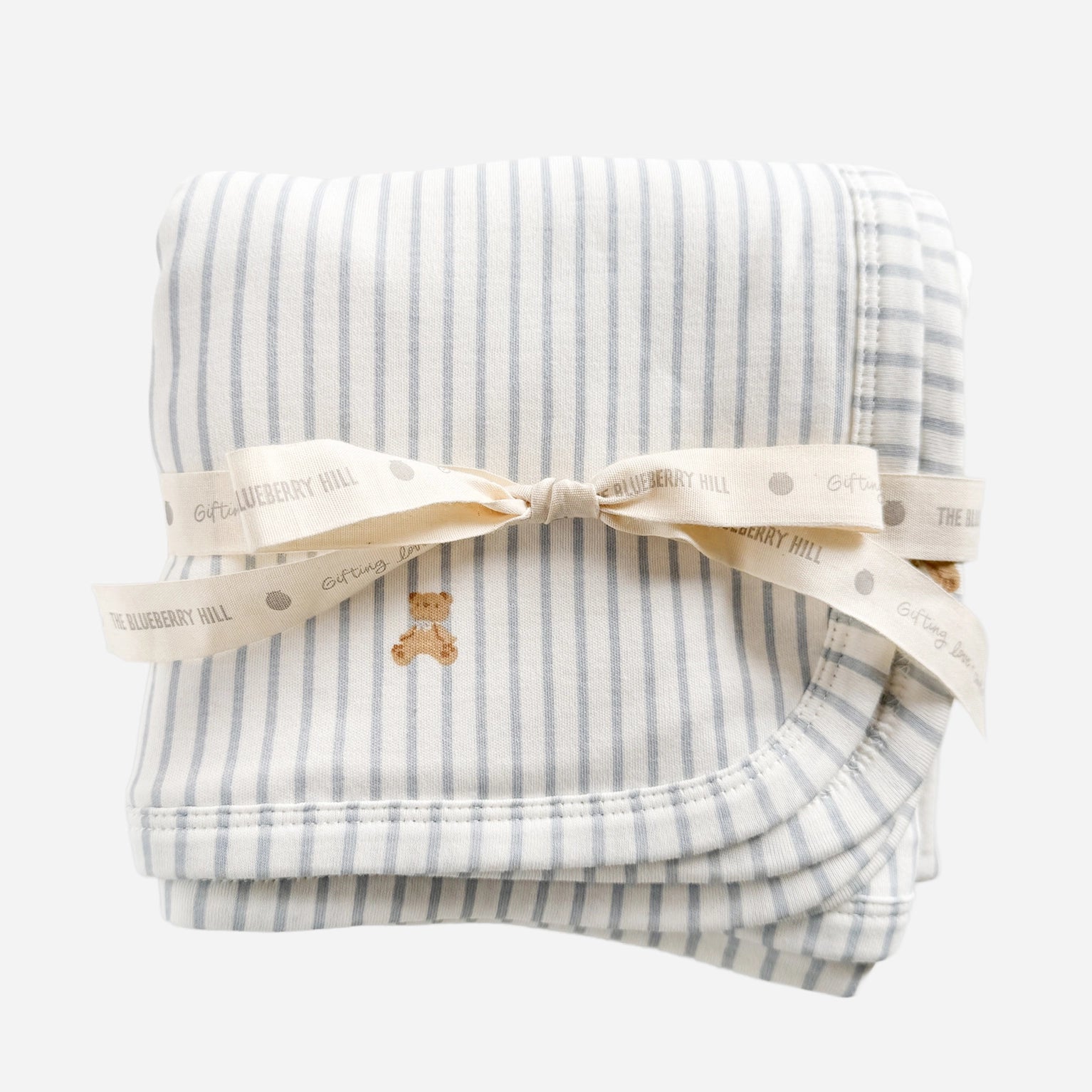 Organic Hooded Towel - Teddy Bear