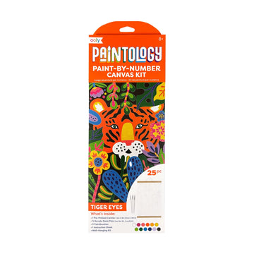 Paintology Paint by Number Kit - Tiger Eyes