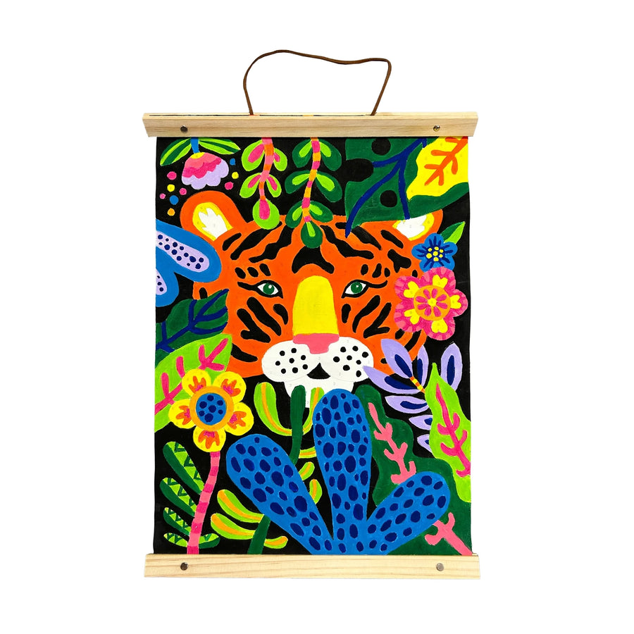 Paintology Paint by Number Kit - Tiger Eyes