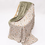 Tool Time Ribbed Toddler Blanket