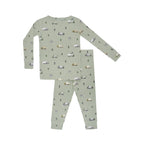 Trash Trucks Ribbed Two-Piece Set