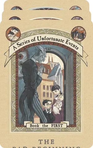The Trouble Begins: A Collection of Unfortunate Events Yoto Cards