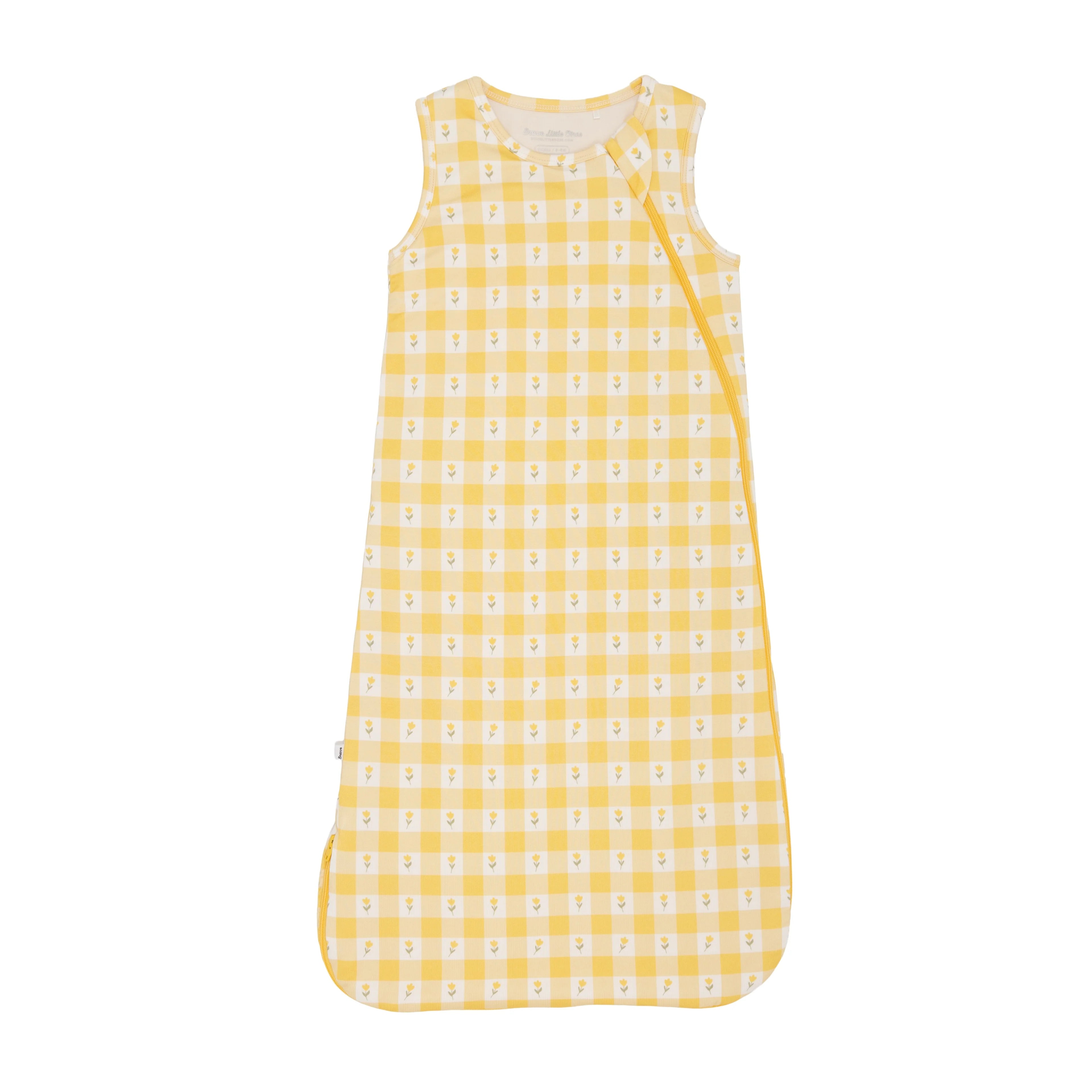 Yellow Tulip Gingham Sleep Sack (1.0 TOG)