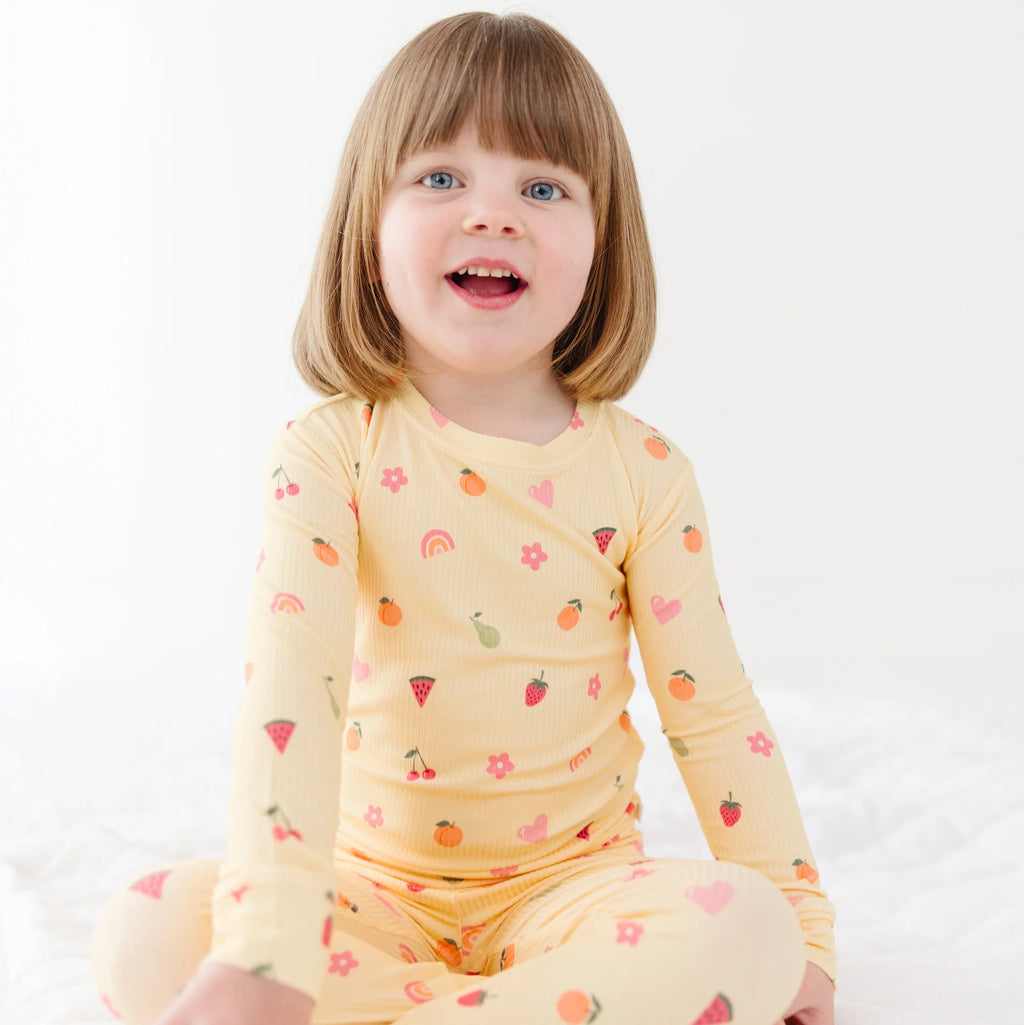 Tutti Frutti Ribbed Two-Piece Set