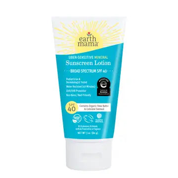 Kids Uber-Sensitive Mineral Sunscreen Lotion - SPF 40