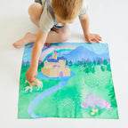 Rainbow Unicorn Playmap Silk