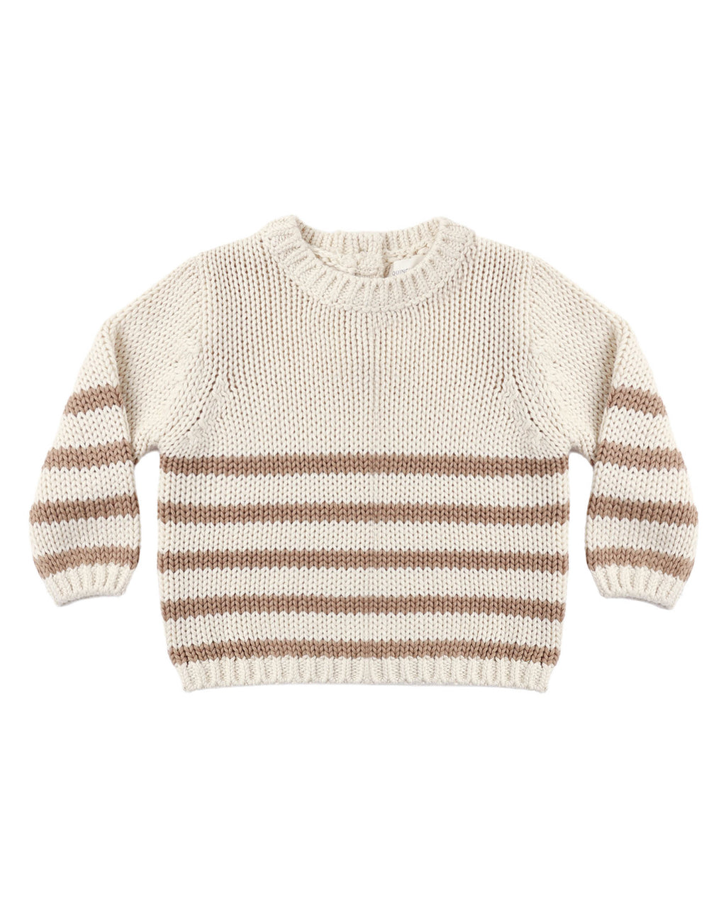 Almond Stripe Rex Sweater