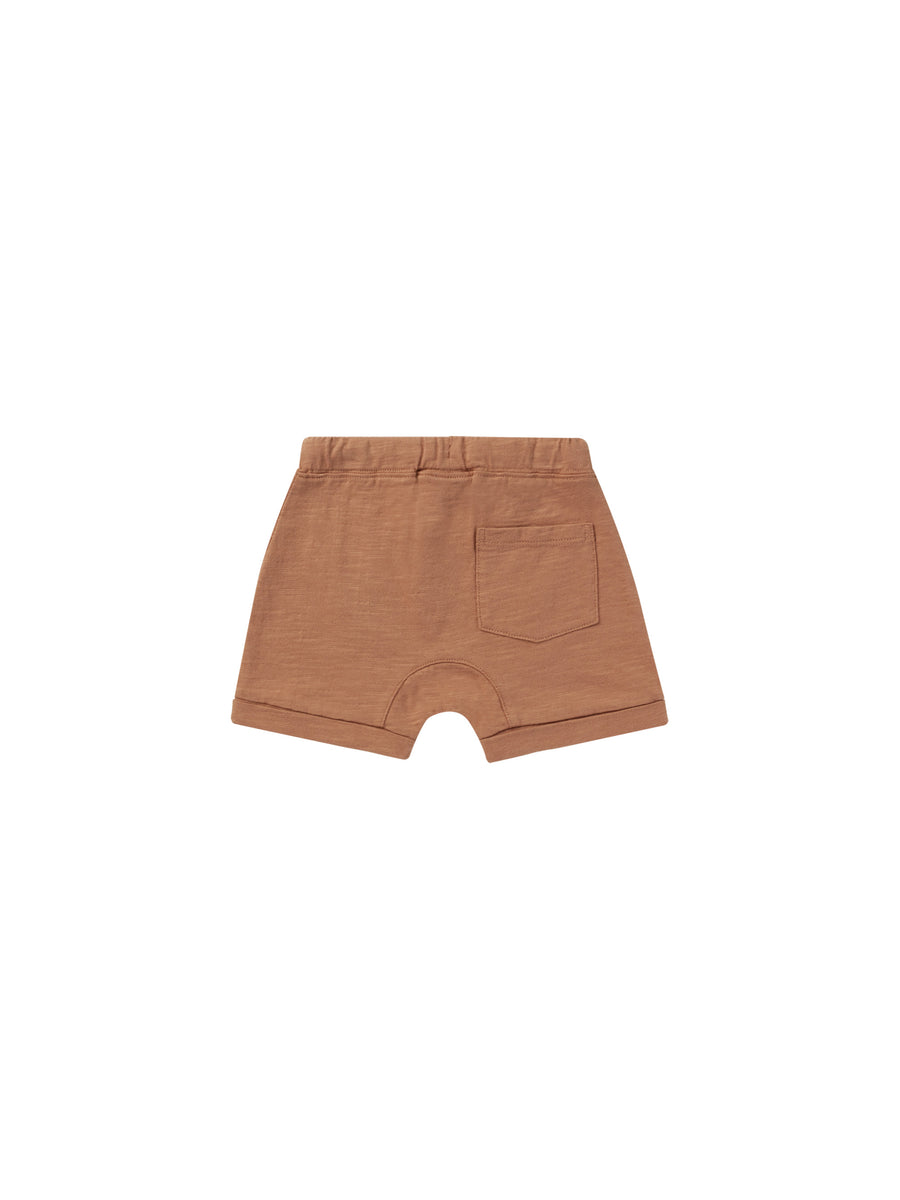 Clay Front Pouch Short