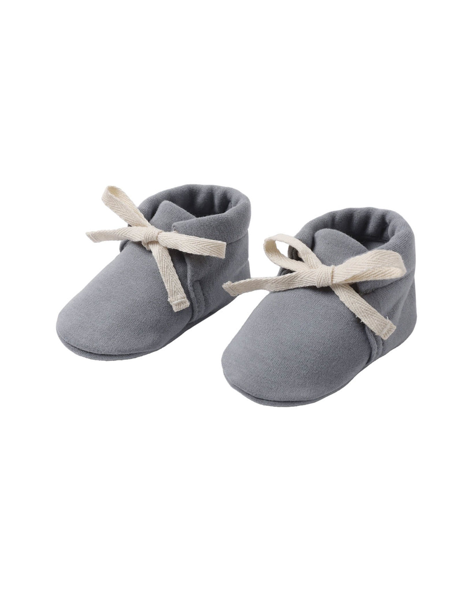 Slate Baby Booties
