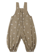 Embroidered Daisies Vintage Overall