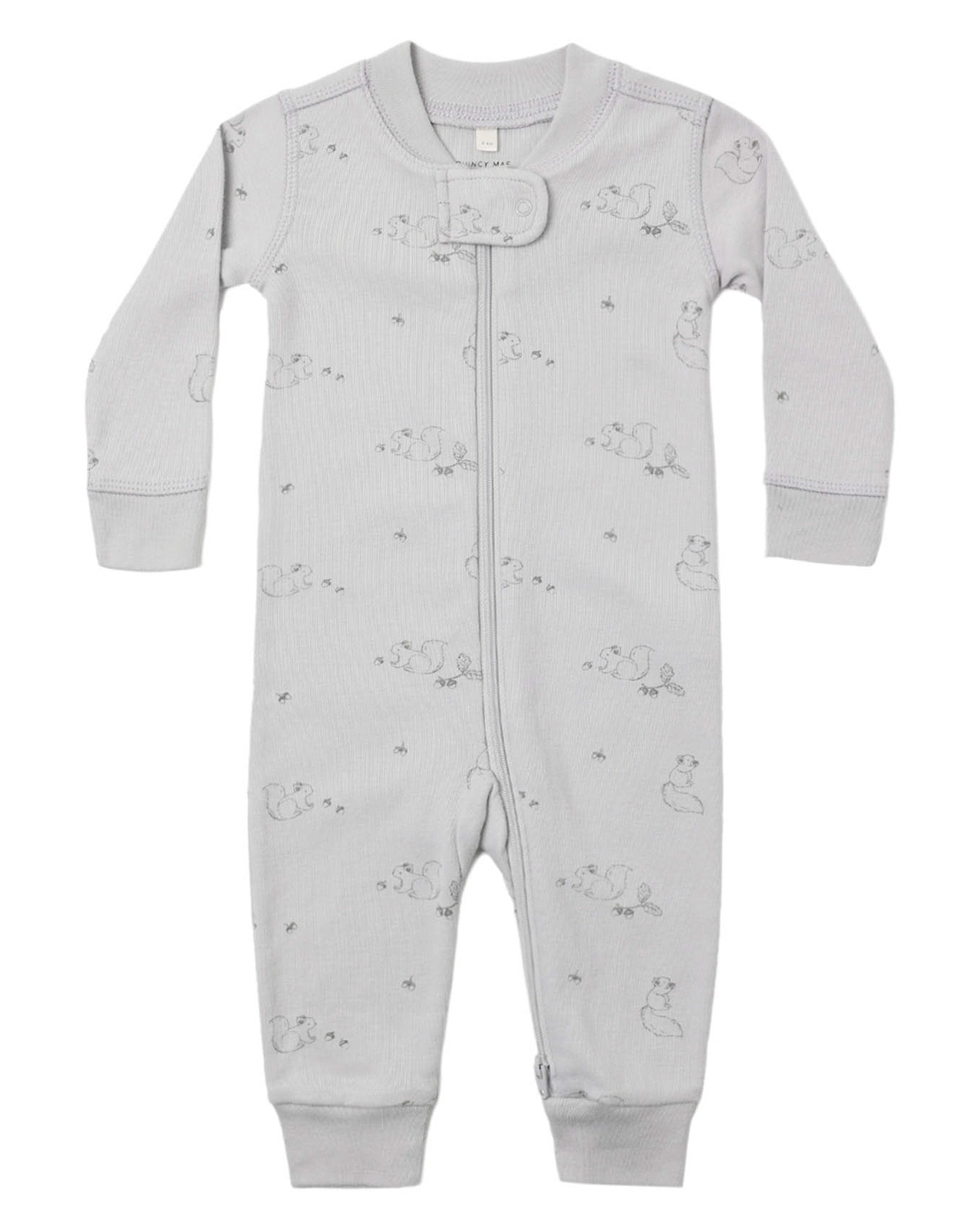 Squirrel Long Sleeve Zipper Sleeper