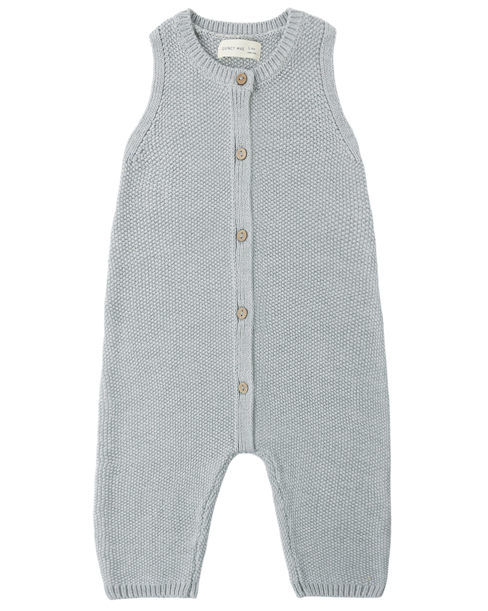 Heathered Sky Knit Jumpsuit