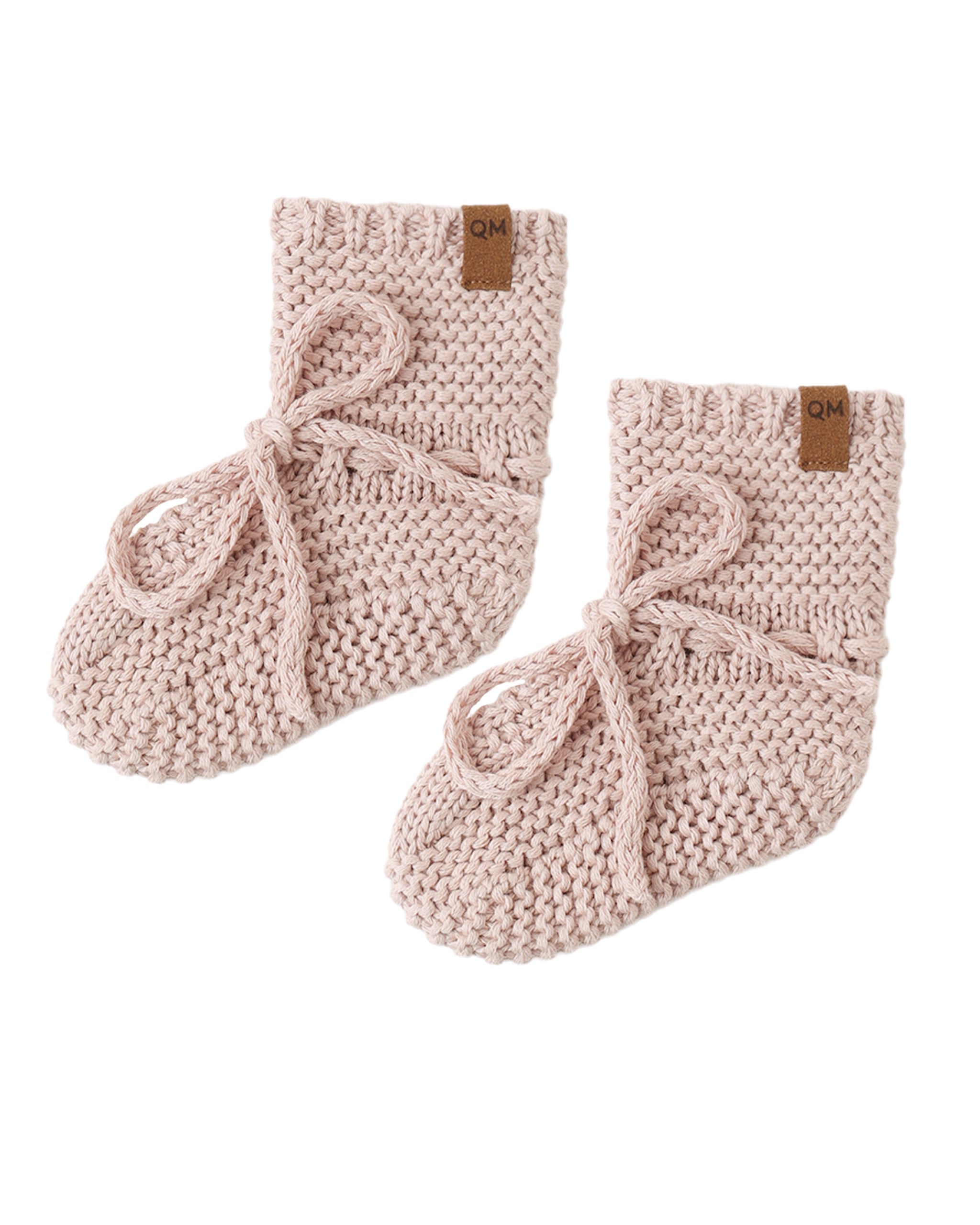 Blush Knit Booties