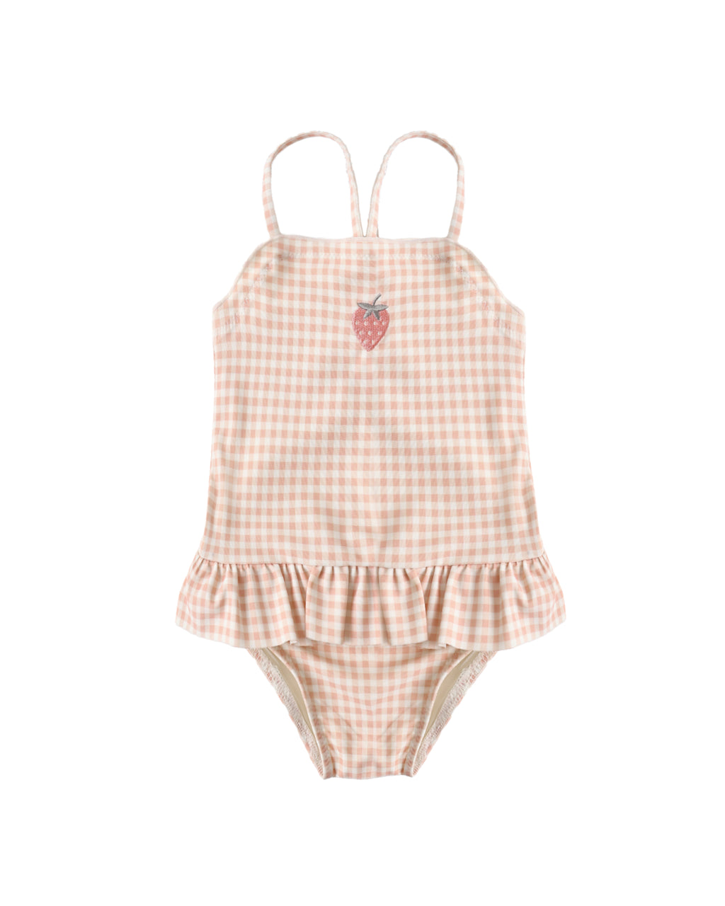 Petal Gingham Tori Skirted One-Piece