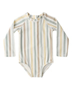 Valencia Stripe Rashguard One Piece