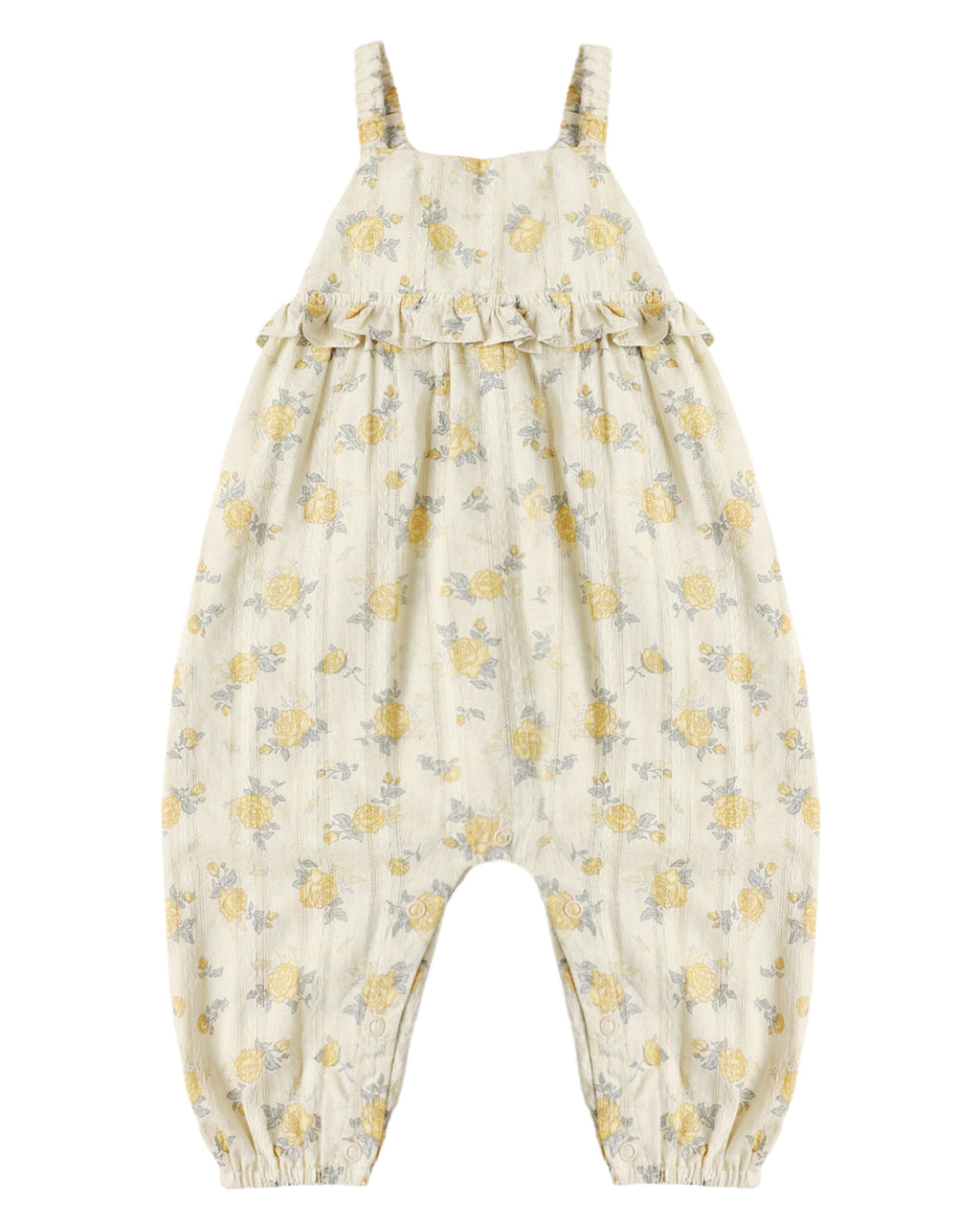 Lemon Ditsy Flower Kinsley Romper
