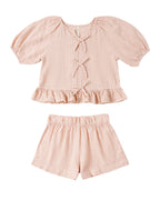 Petal Gingham Juniper Set