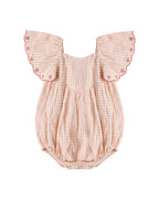 Petal Gingham Roxy Romper