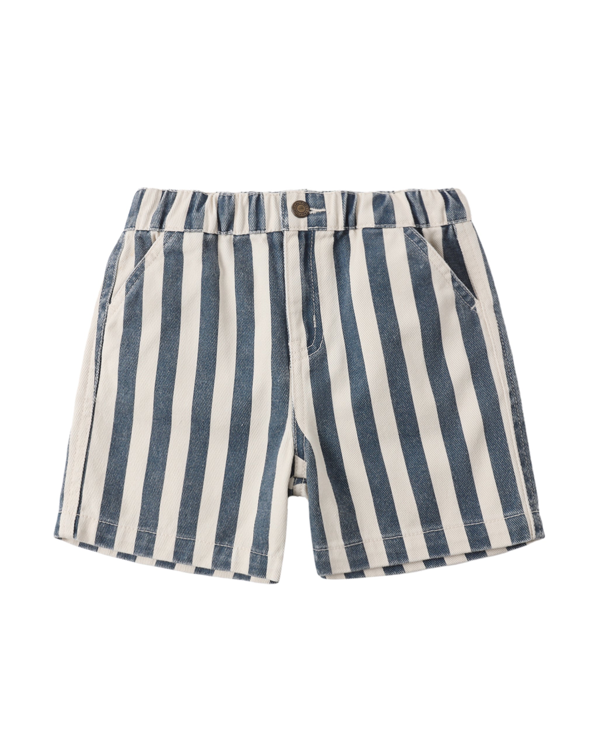 Navy Stripe Dawson Short