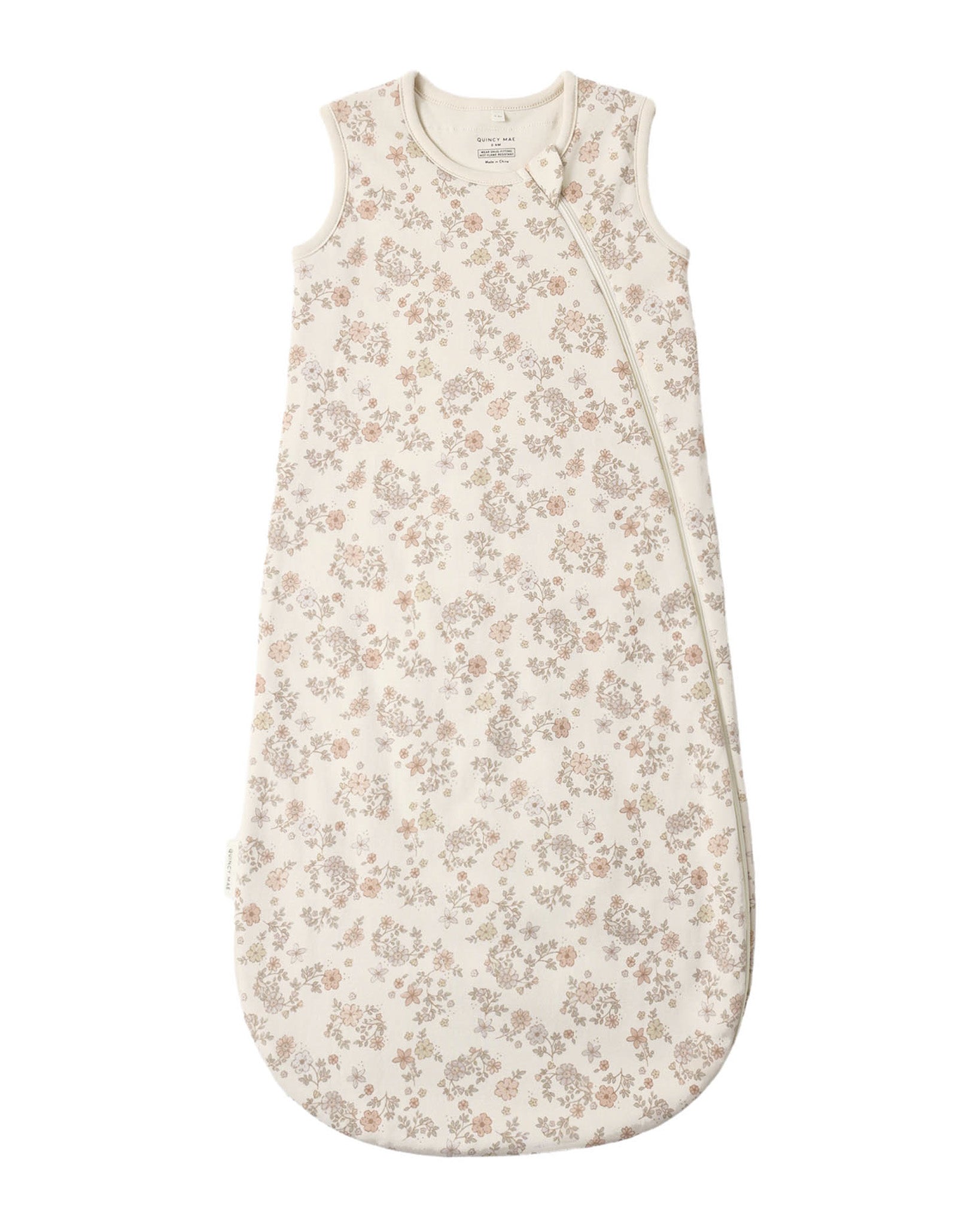Floral Vine Jersey Sleep Bag