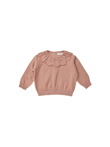 Rose Petal Knit Sweater