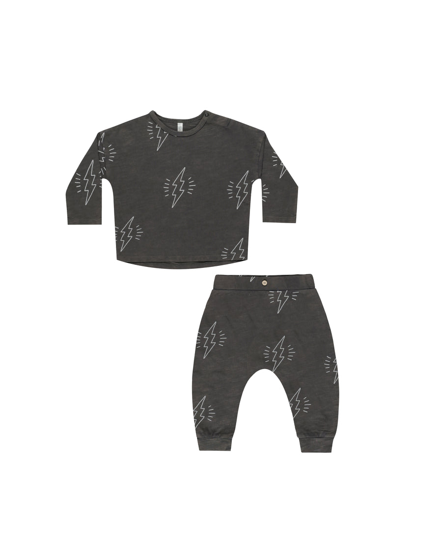 Bolts Long Sleeve Tee & Pant Set