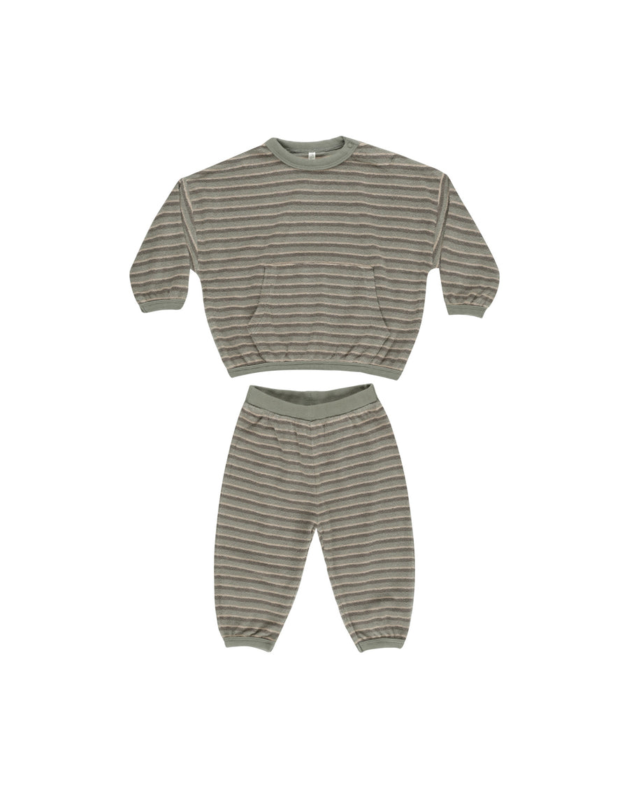 Retro Stripe Relaxed Set