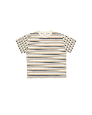 Blue Vintage Stripe Relaxed Tee