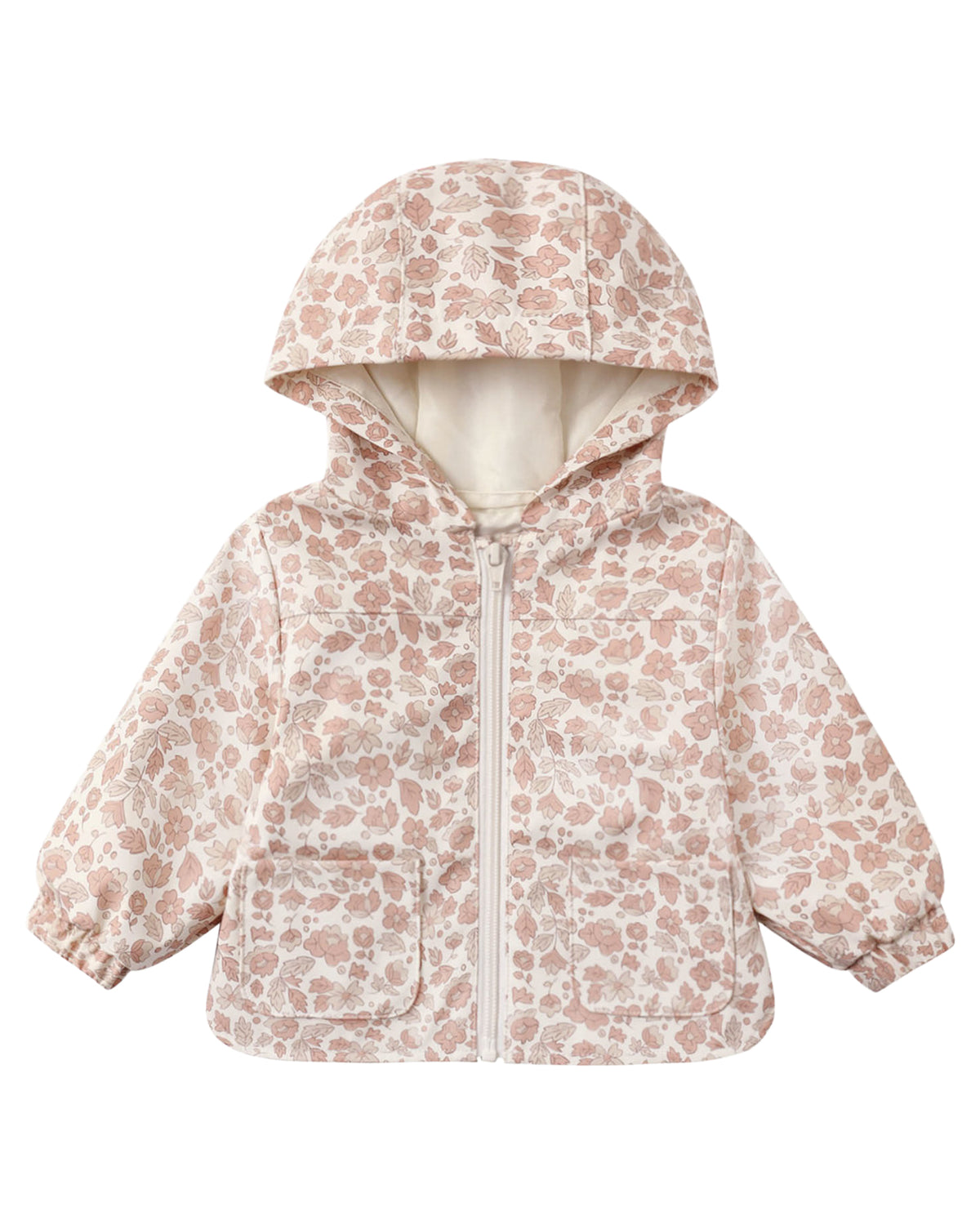 Pink Blossom Rain Coat