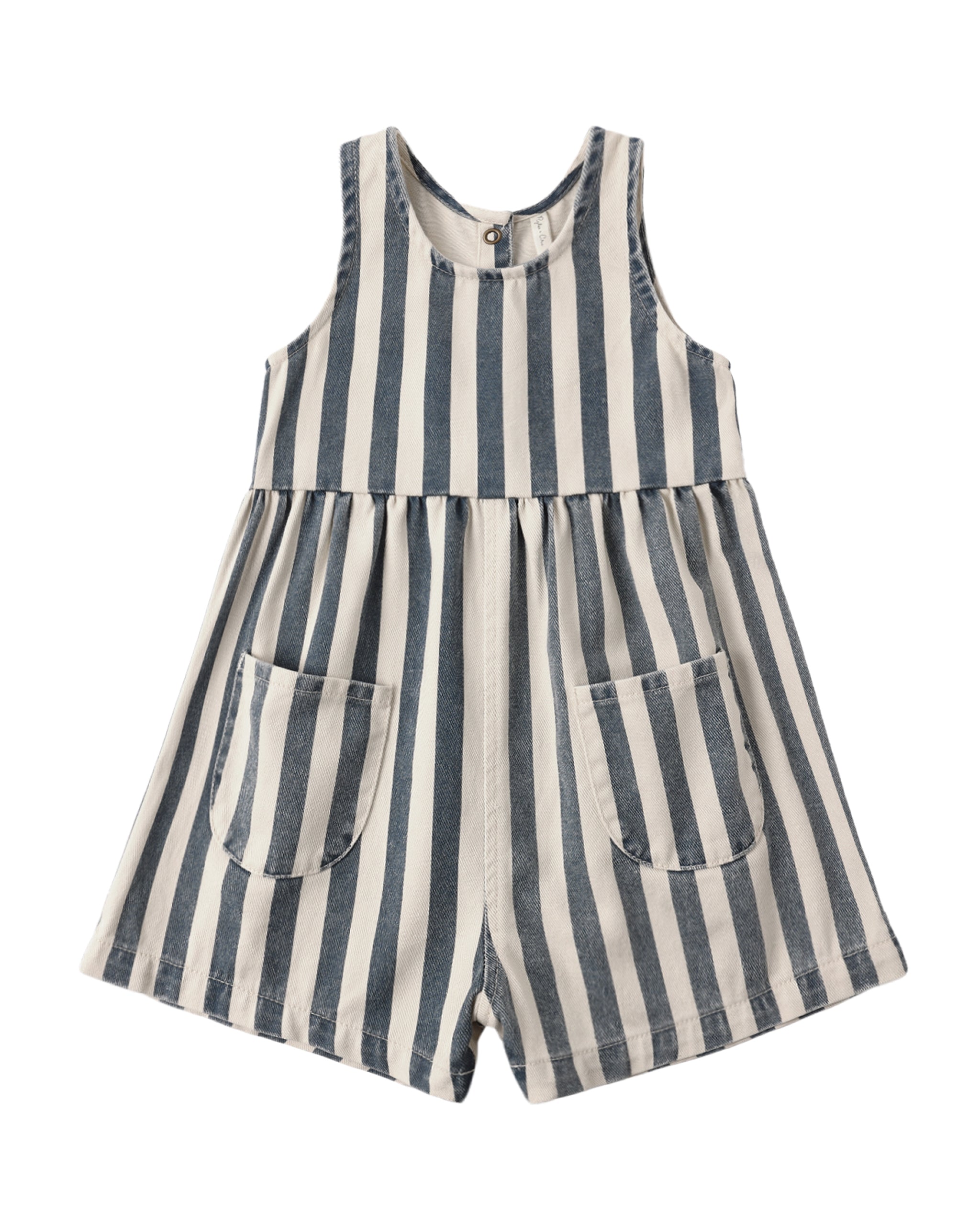 Navy Stripe Dani Romper