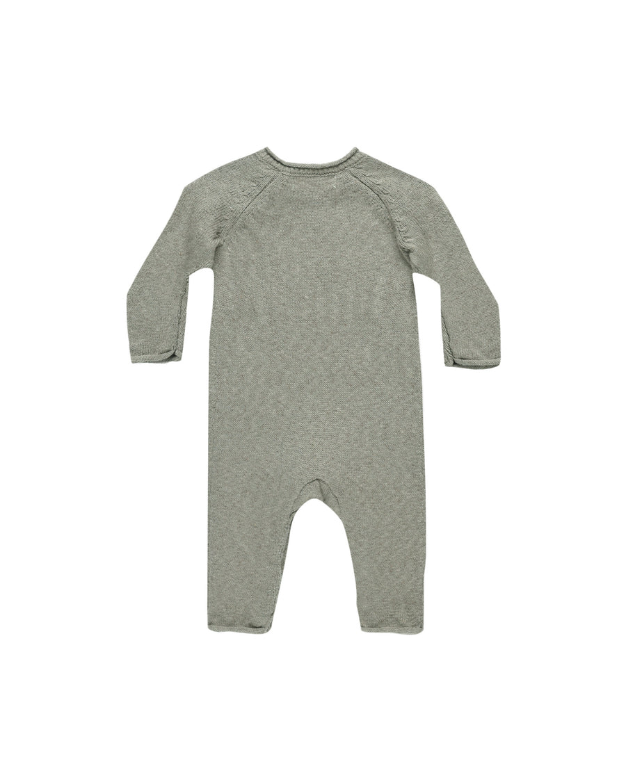 Basil Cozy Heather Knit Jumpsuit