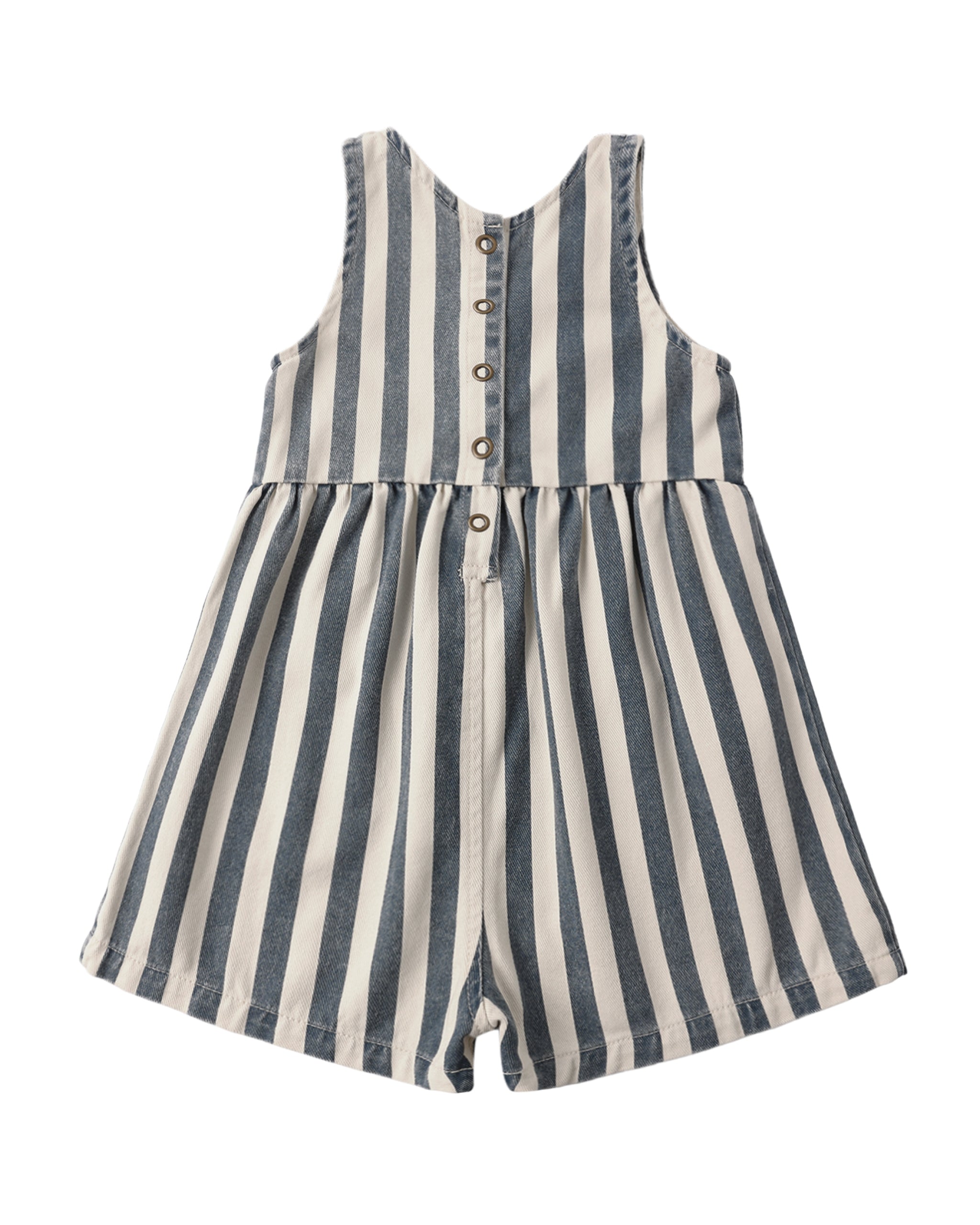 Navy Stripe Dani Romper