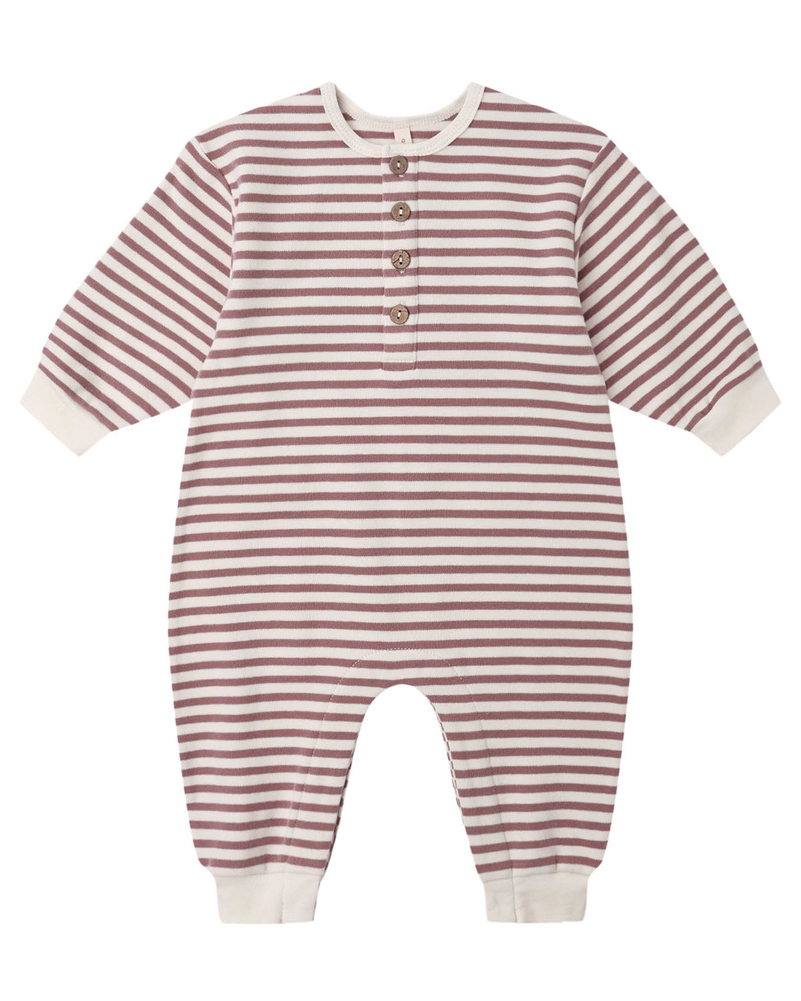 Mulberry Stripe Relaxed Jumpsuit