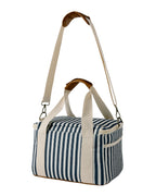Navy Stripe Cooler Bag