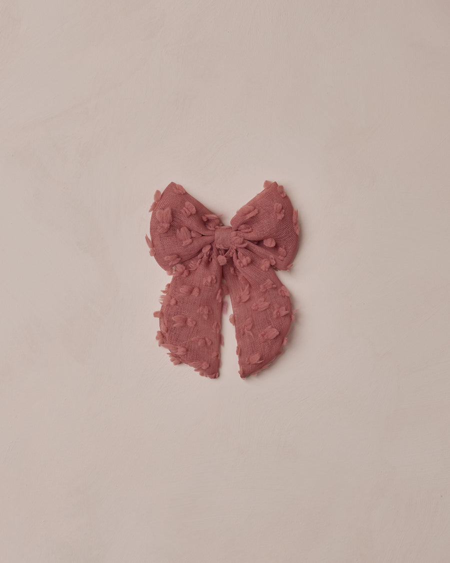 Raspberry Everly Bow