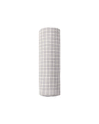 Blue Gingham Woven Swaddle