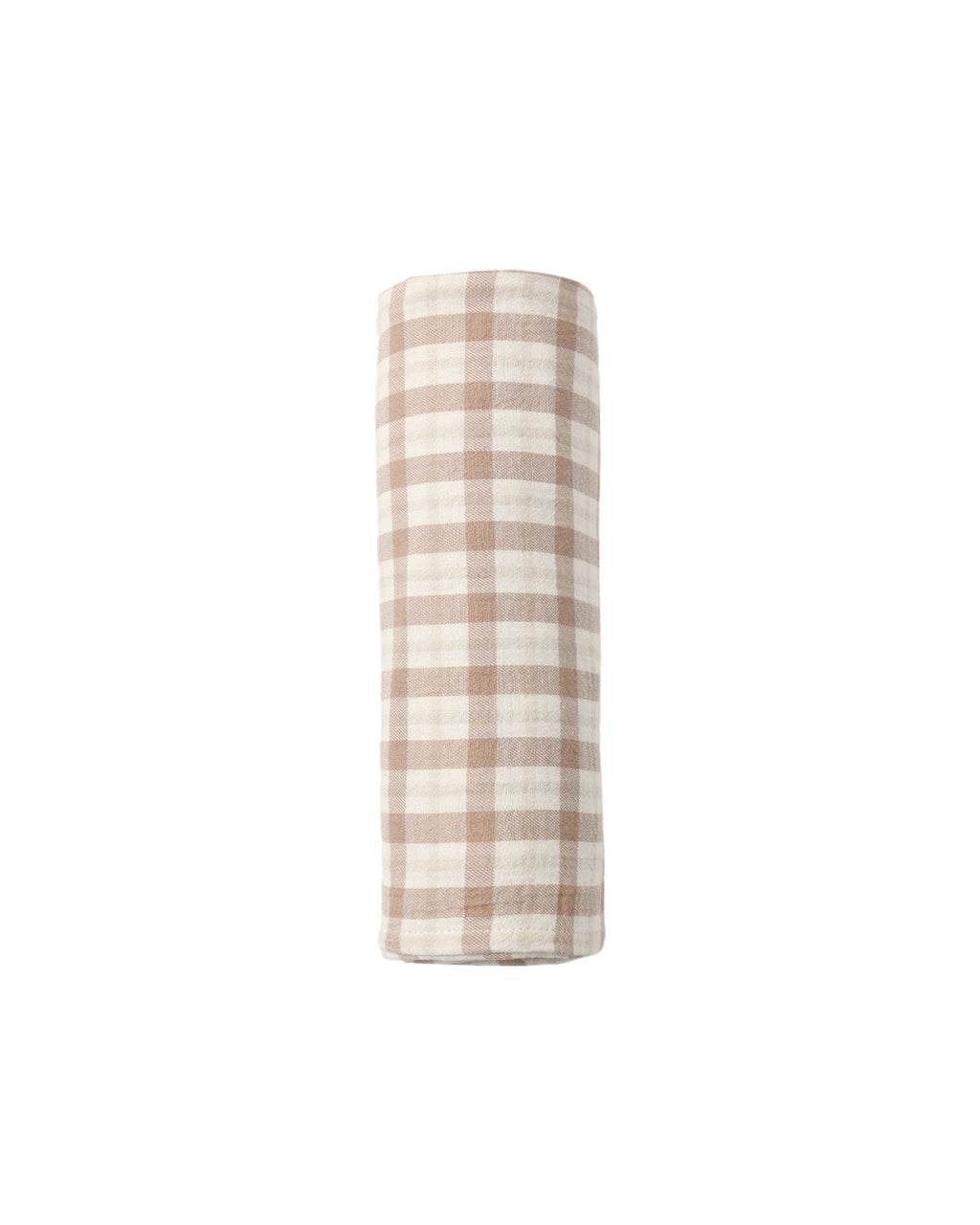 Rustic Plaid Woven Swaddle