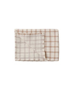 Rustic Plaid Woven Swaddle