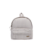 Blue Gingham Mini Backpack