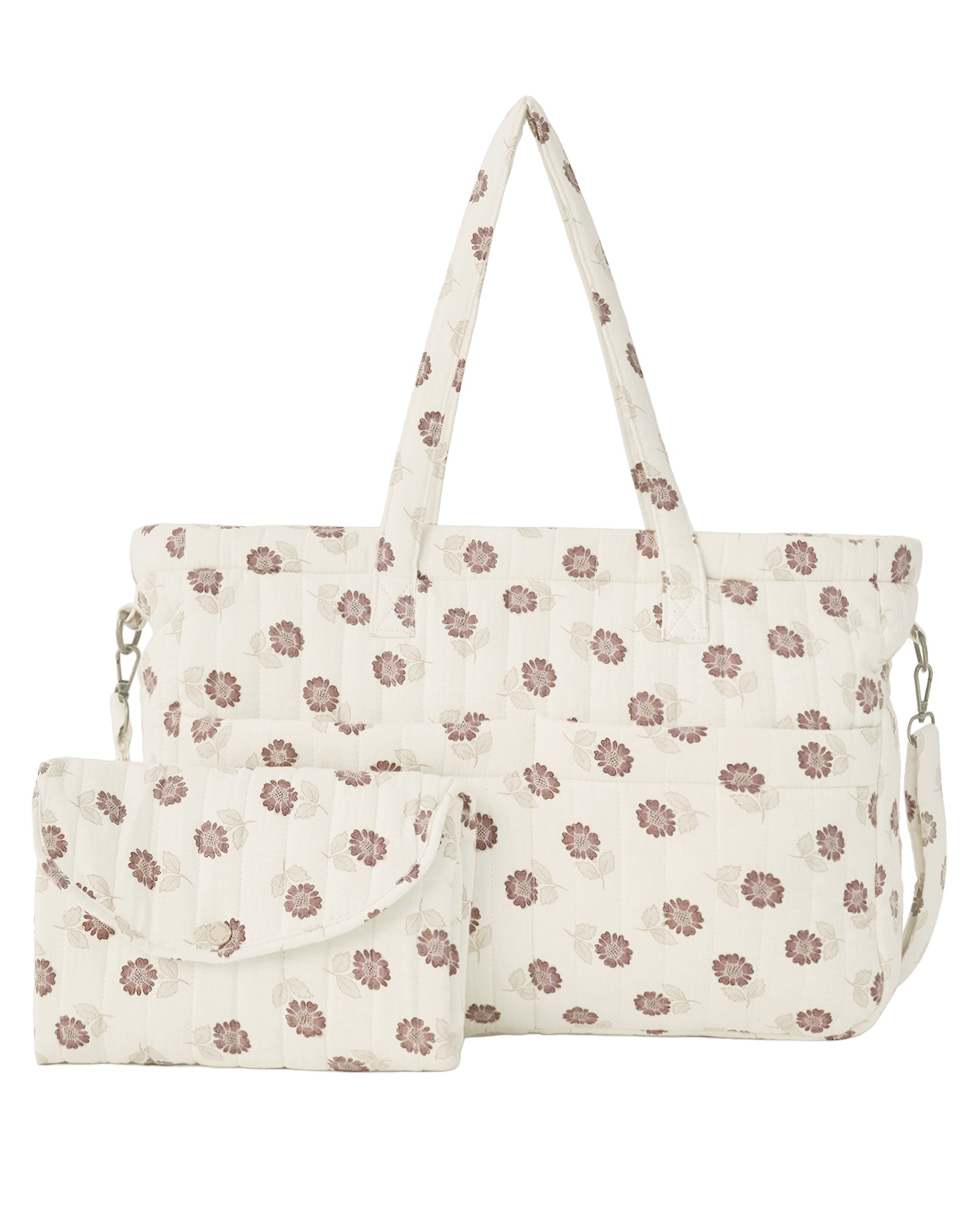 Fall Floral Diaper Bag & Changing Pad Set